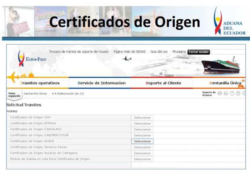 Emisión de Certificados de Origen en copia digital hasta supera emergencia sanitaria en Ecuador